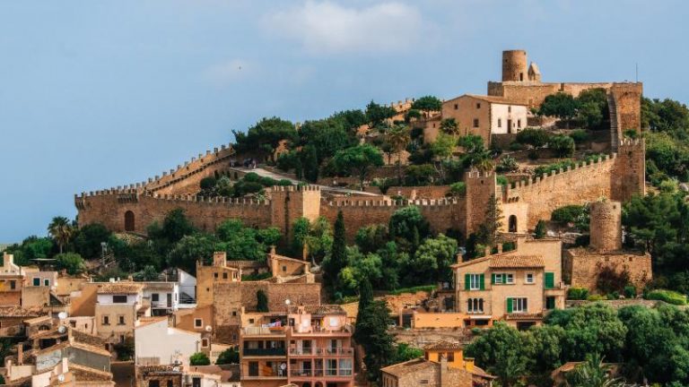Pueblo tradicional del interior de Mallorca