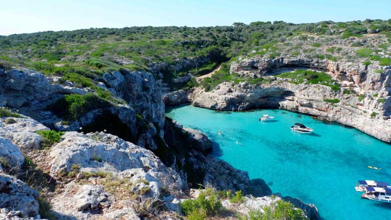 visitar Caló des Màrmols o Cala Marmols en mallorca