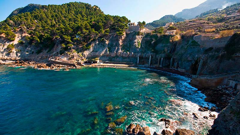 visitar cala de Banyalbufar