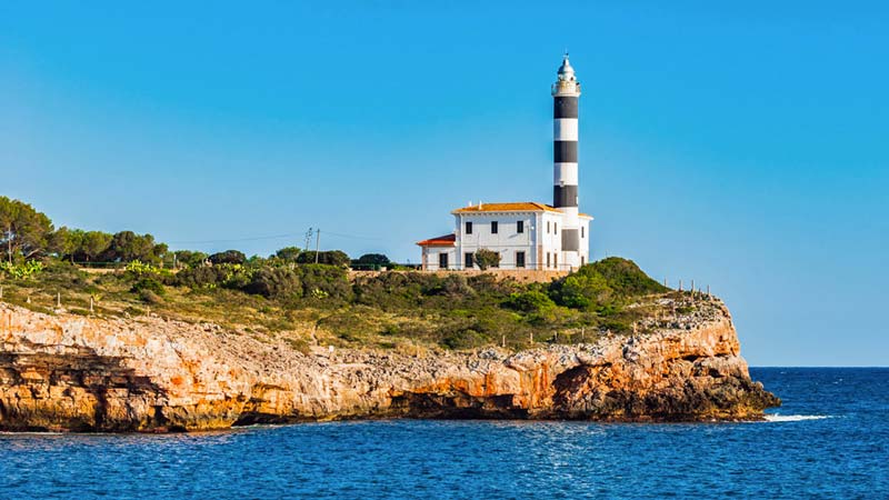 Faro de Portocolom mallorca