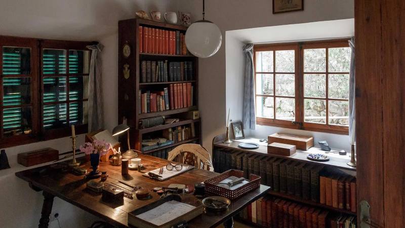 visitar la Casa de Robert Graves en deia