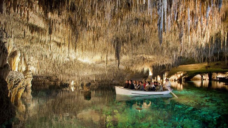 visitar las Cuevas del Drach con niños