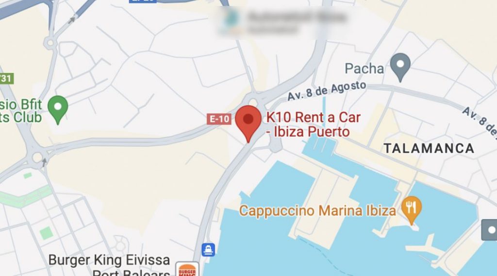 car hire in ibiza port